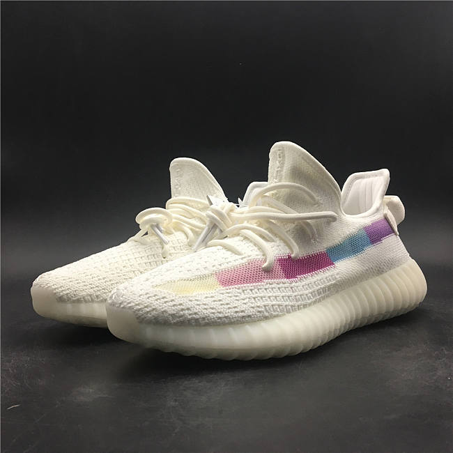 Yeezy 350 V2 Rainbow EG7962 LULULIFE