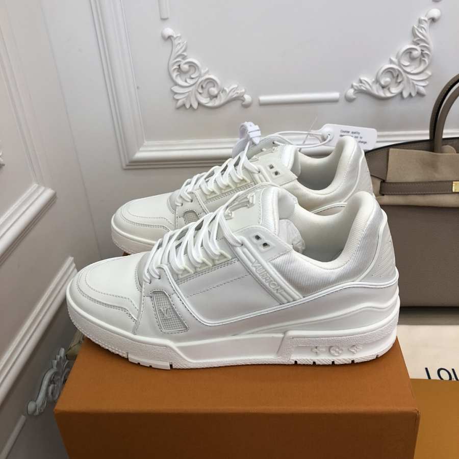 Buy Louis Vuitton Trainer Low 'White' - 1A9G53