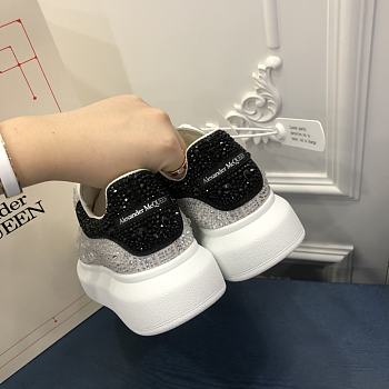 black crystal alexander mcqueen sneakers