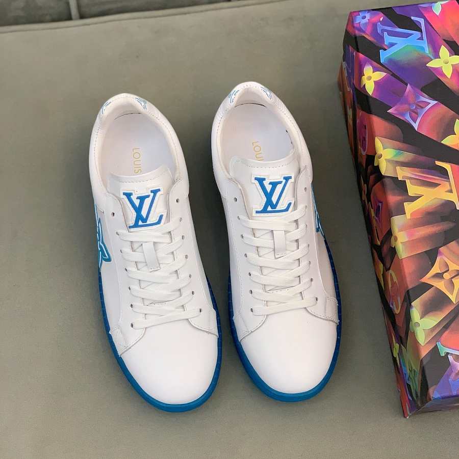 Louis Vuitton Luxembourg Samothrace White Blue - LULULIFE