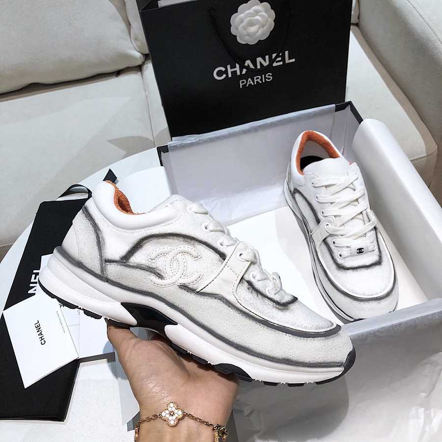 Chanel Low Top Sneakers 01 - LULULIFE