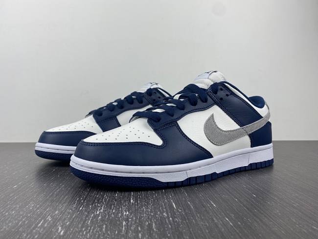 Nike Dunk Low Summit White Midnight Navy FD9749-400 - LULULIFE